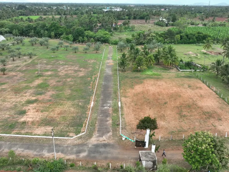 Land for sale in Kanurpudur, Coimbatore - 21 acre aerial view